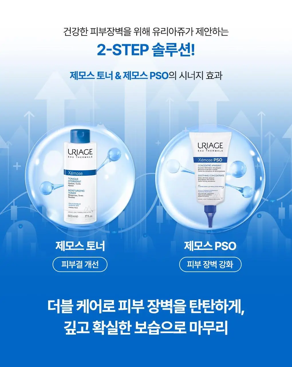 [수분장벽토너] 유리아쥬 제모스 토너 500ml 상세페이지 6